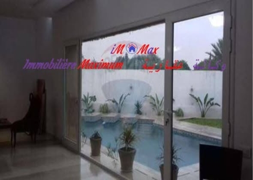 une villa plain-pied meublèe - Bien immobilier à {"id":1,"country_id":219,"name":"ARIANA","slug":"ariana"} - Agence Immobilière immo\'in